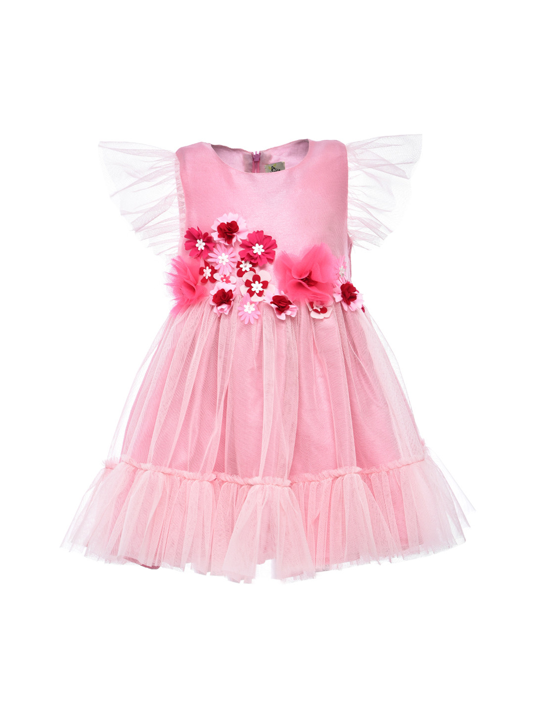 

A Little Fable Girls Pink Pandora Dress
