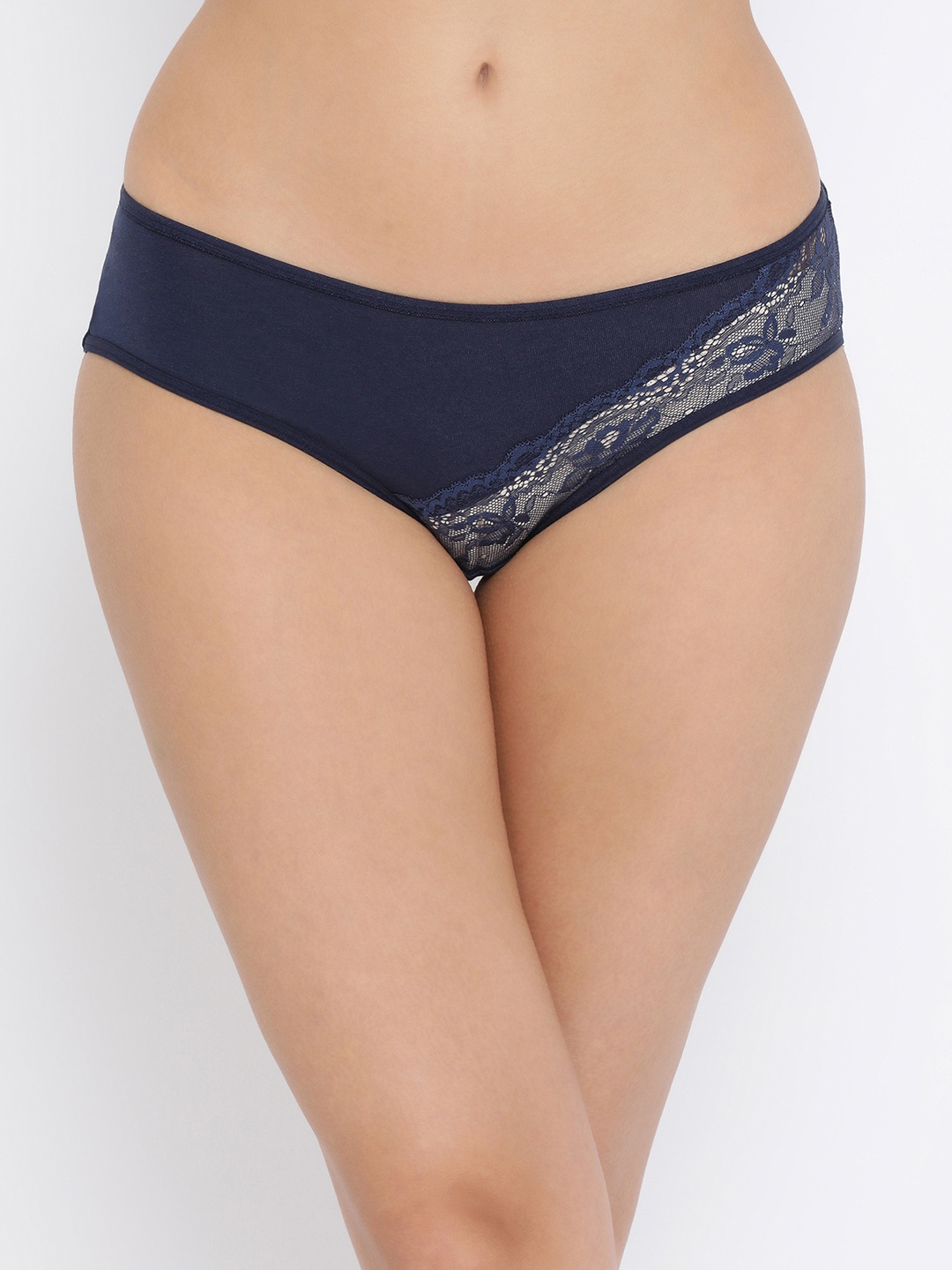 

Clovia Women Blue Solid Hipster Brief PN3194A08XL