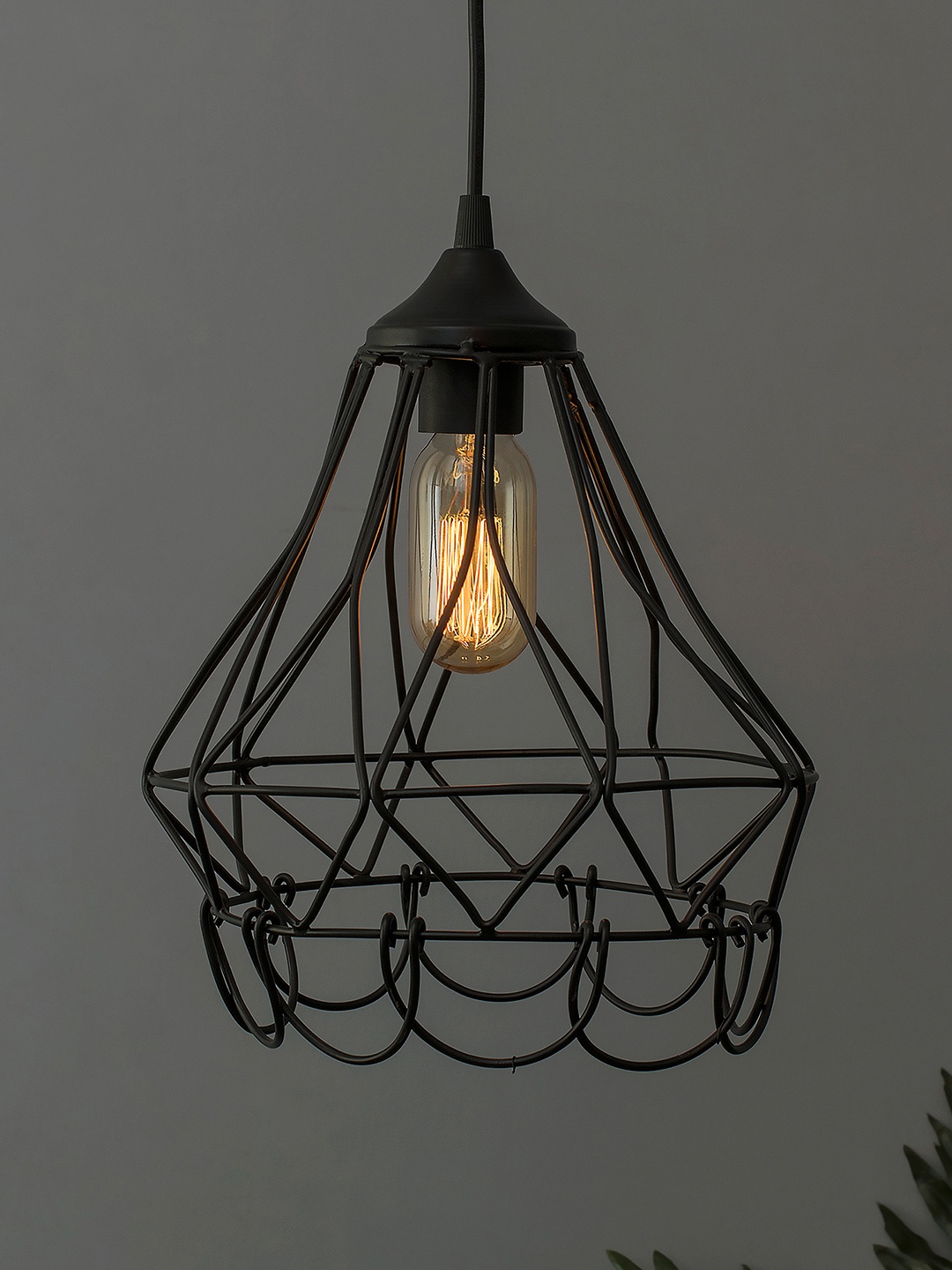 

Homesake Black Solid Handcrafted Hanging Light