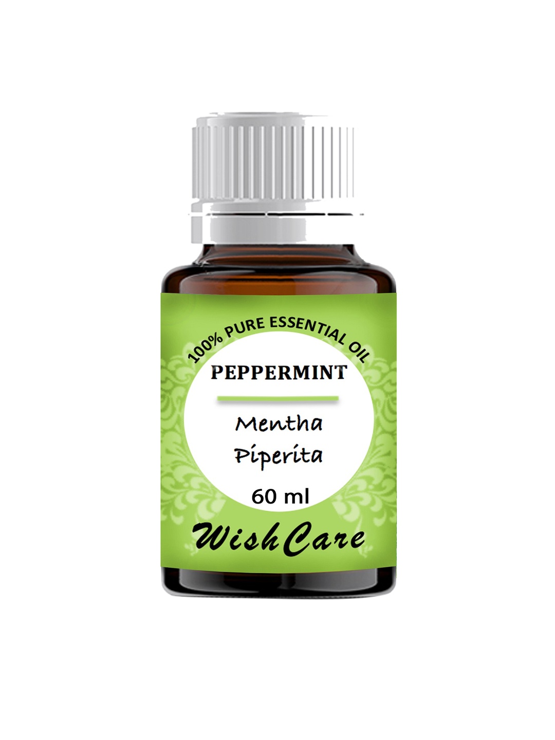 

WishCare Unisex Pure Peppermint Essential Oil 60ml, Transparent