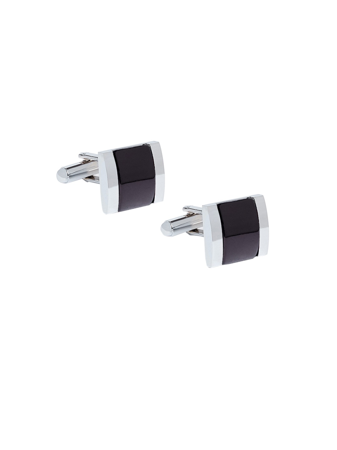 

Alvaro Castagnino Black Rectangle Cufflinks