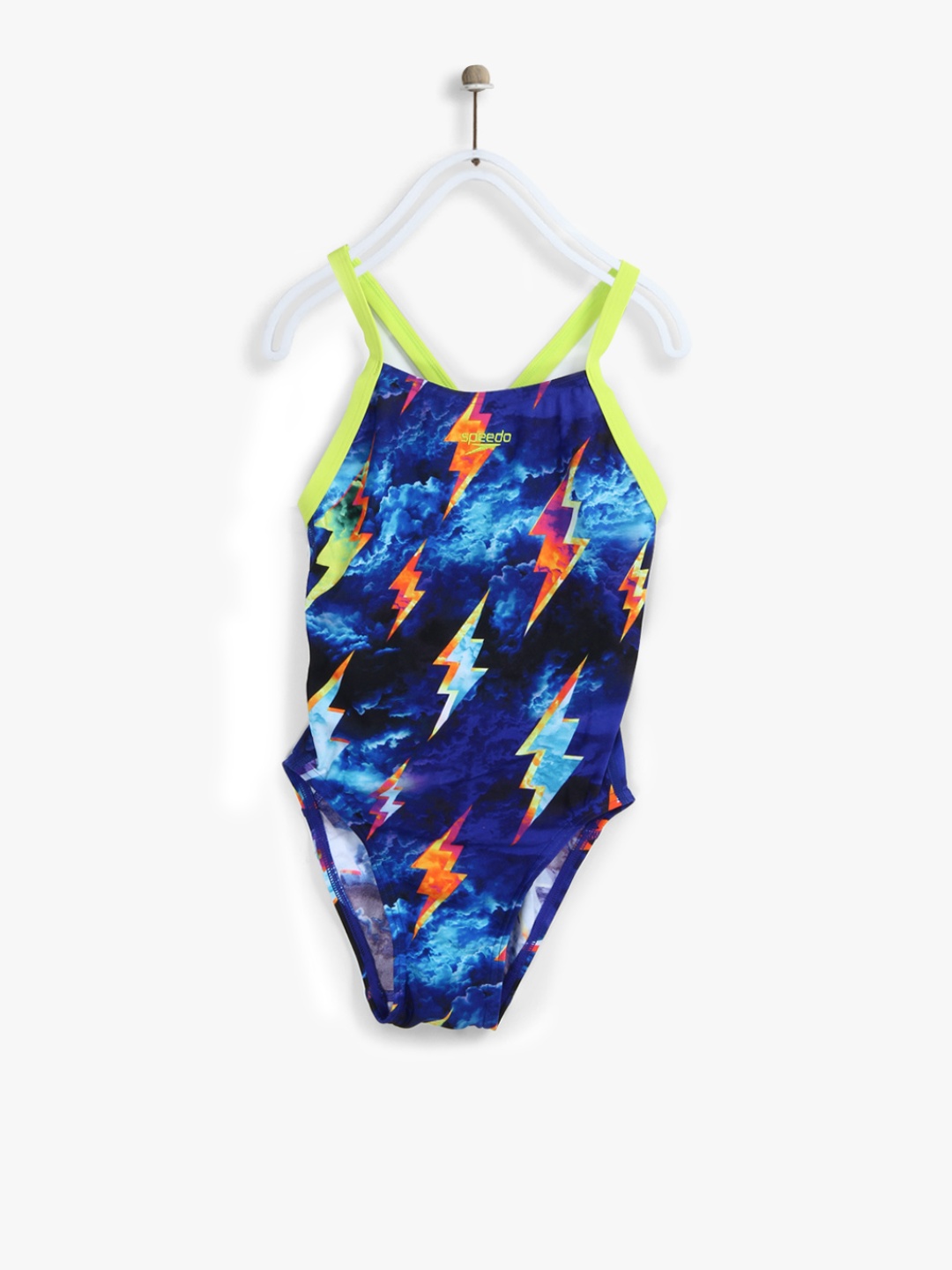 

Blue Printed Swimwear