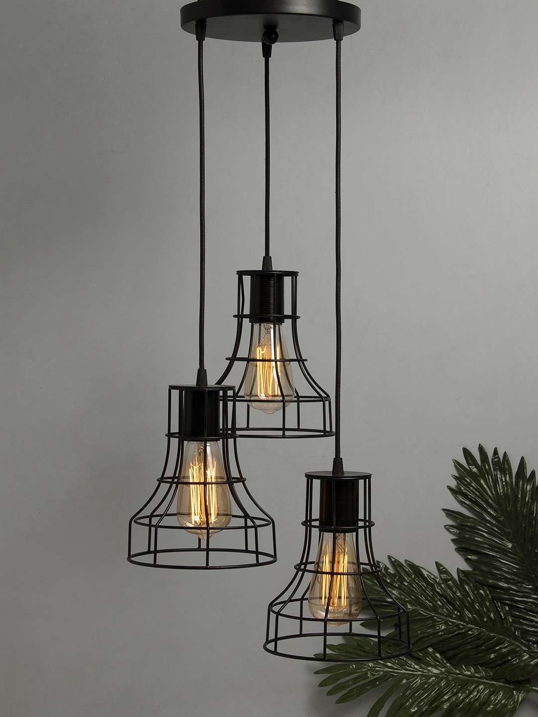 

Homesake Black Textured Handcrafted Cluster Lights