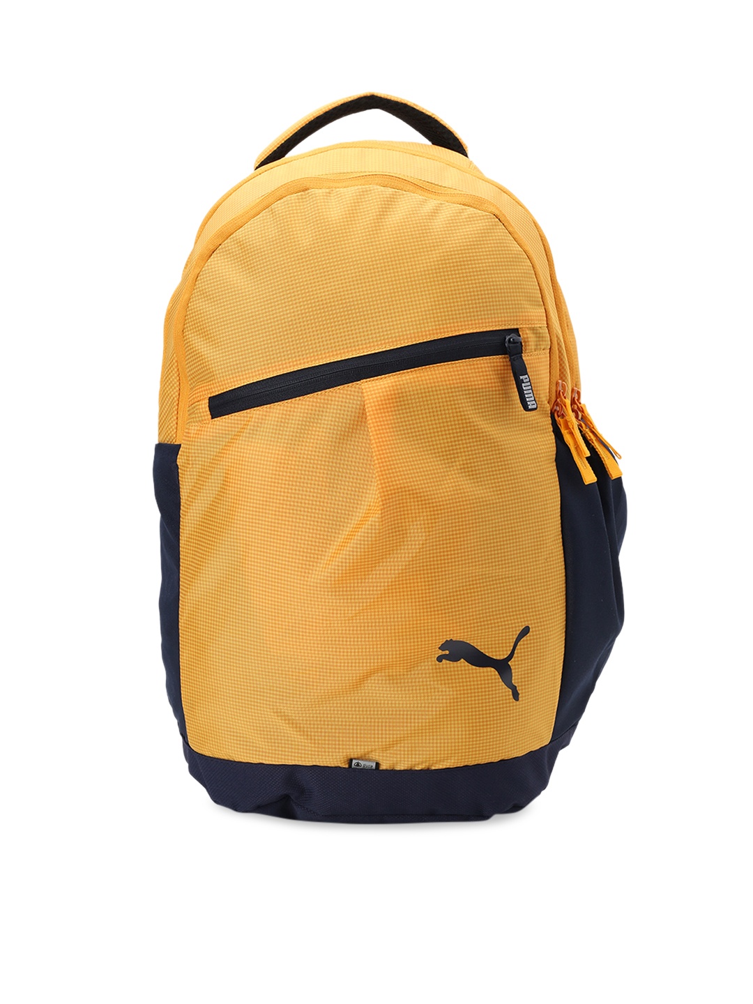 

Puma Unisex Yellow Brand Logo School Backpack II
