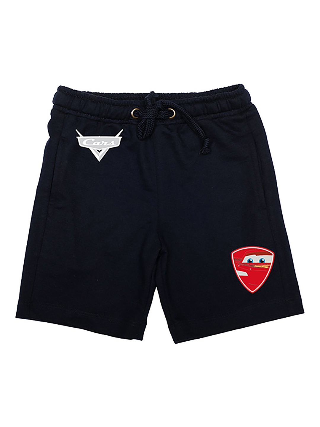 

Disney by Wear Your Mind Boys Navy Blue Solid Regular Fit Regular Shorts