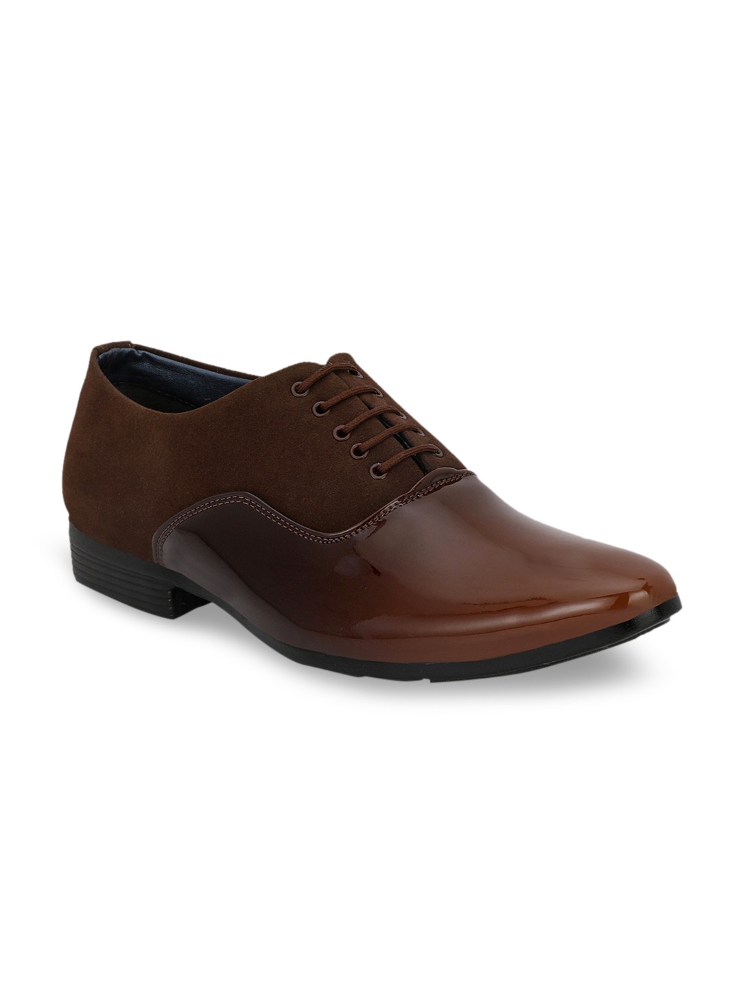 

Ferraiolo Men Brown Formal Oxfords