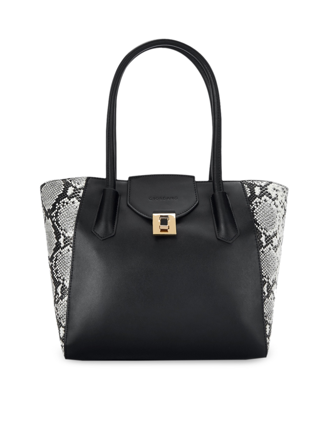 GIORDANO Black Printed Shoulder Bag