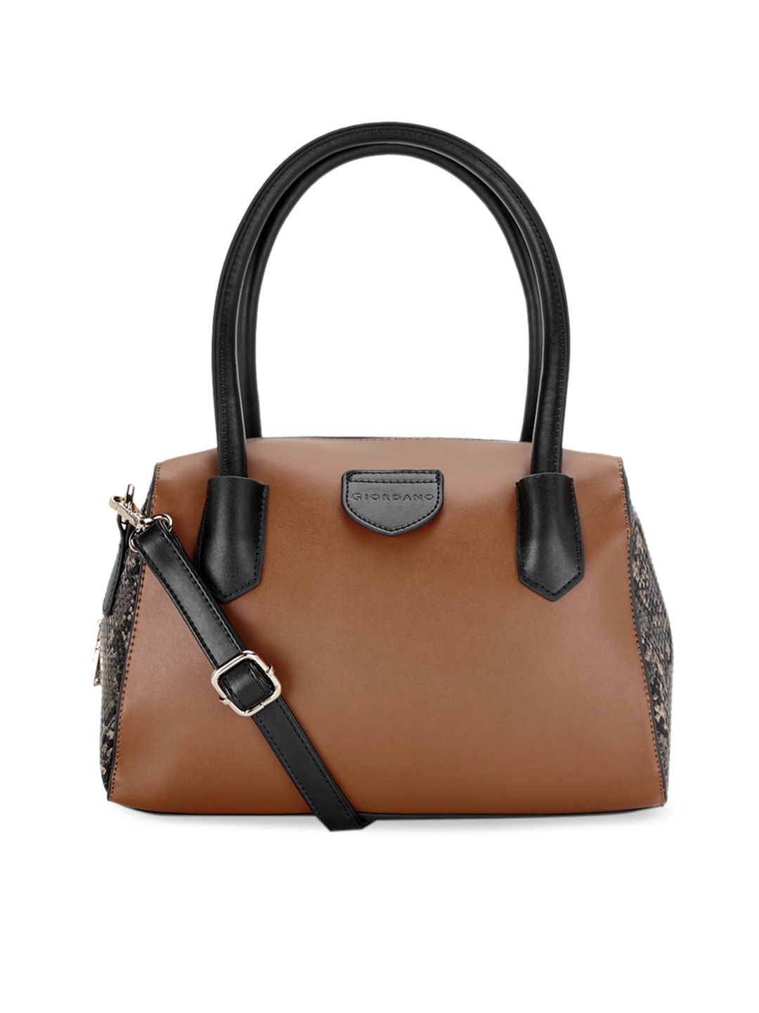 

GIORDANO Brown Printed Shoulder Bag