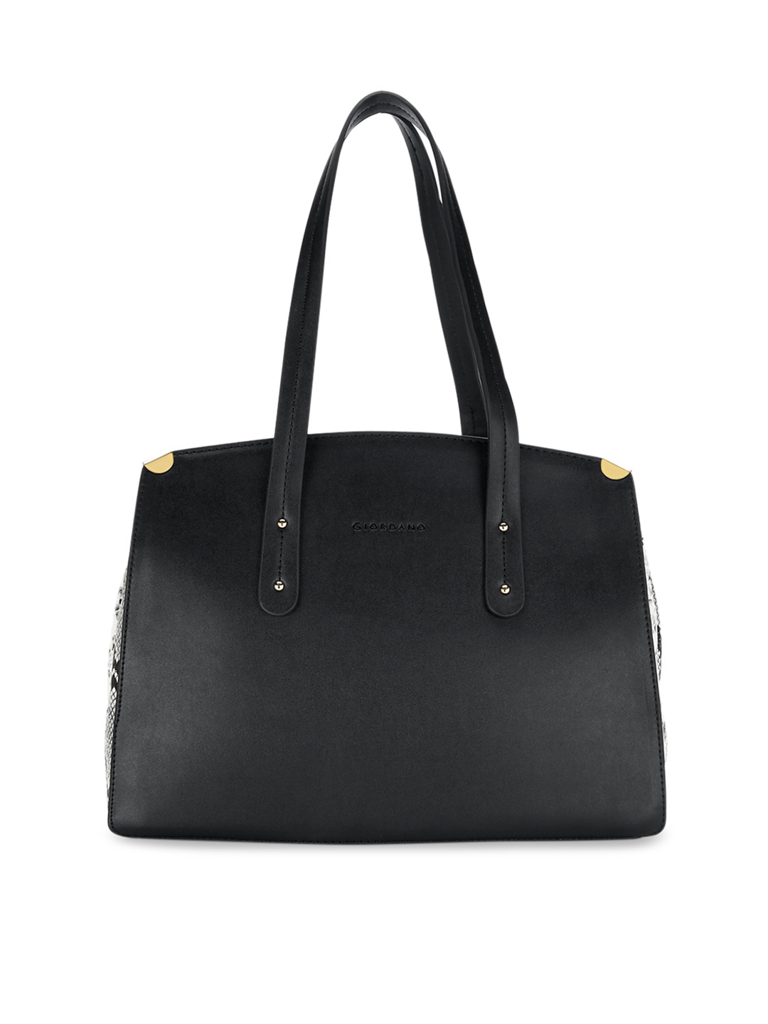 

GIORDANO Women Black Printed Shoulder Bag