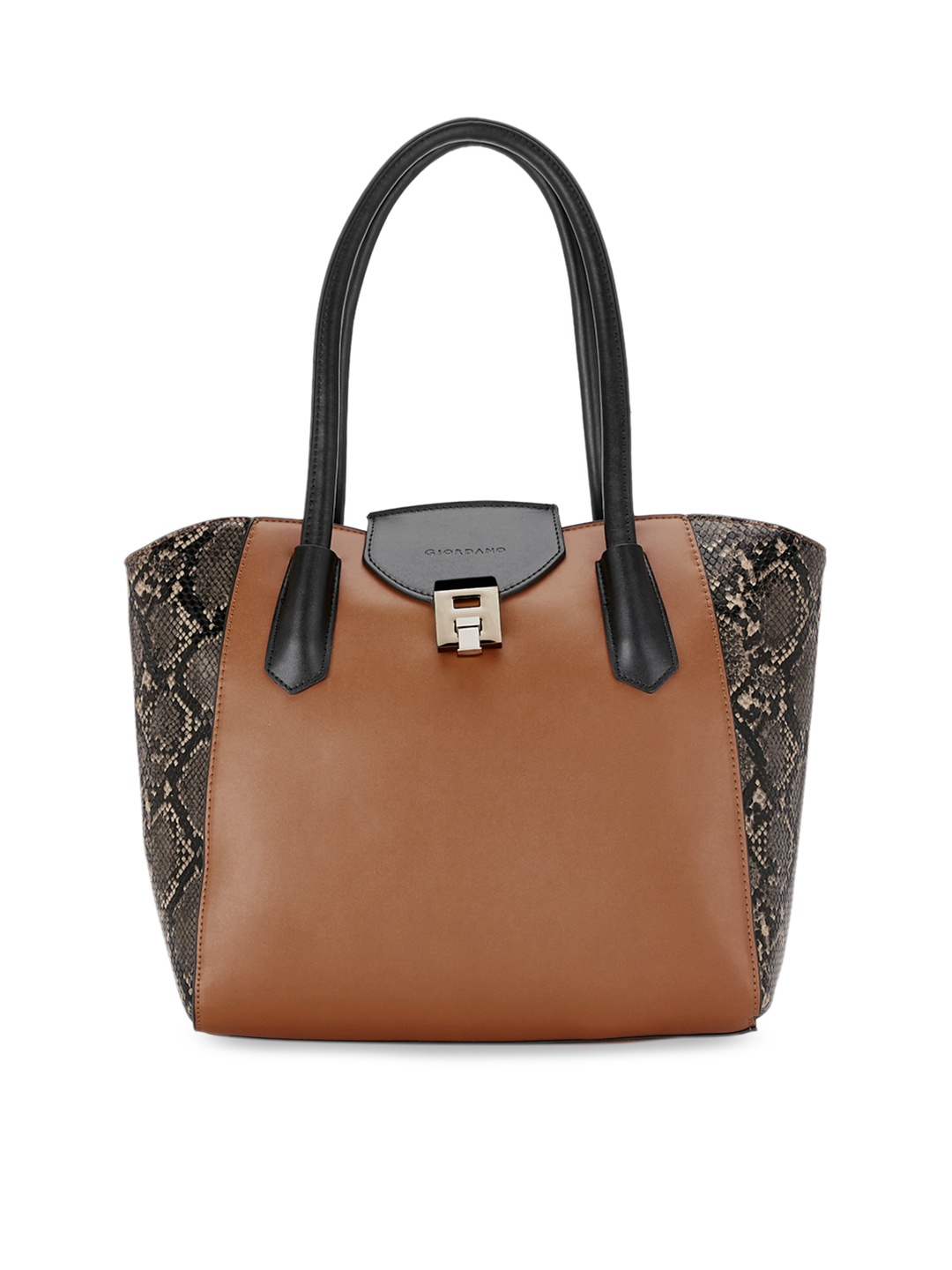 

GIORDANO Brown Printed Shoulder Bag