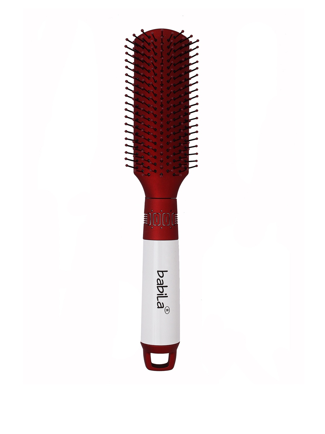 

Babila Unisex Flat Hair Brush HB-V166, Maroon