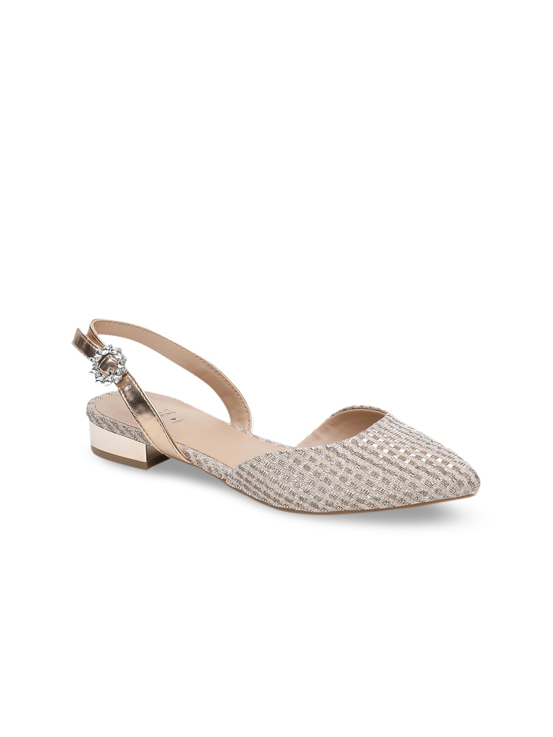 

Call It Spring Women Beige Woven Design Pumps