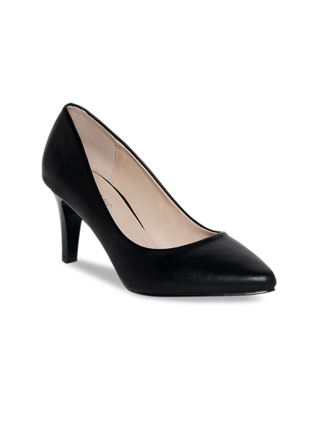 

GIORDANO Women Black Solid Pumps