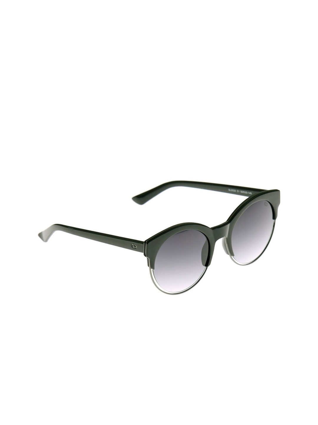 GIO COLLECTION Women Round Sunglasses GL5023C01, Black