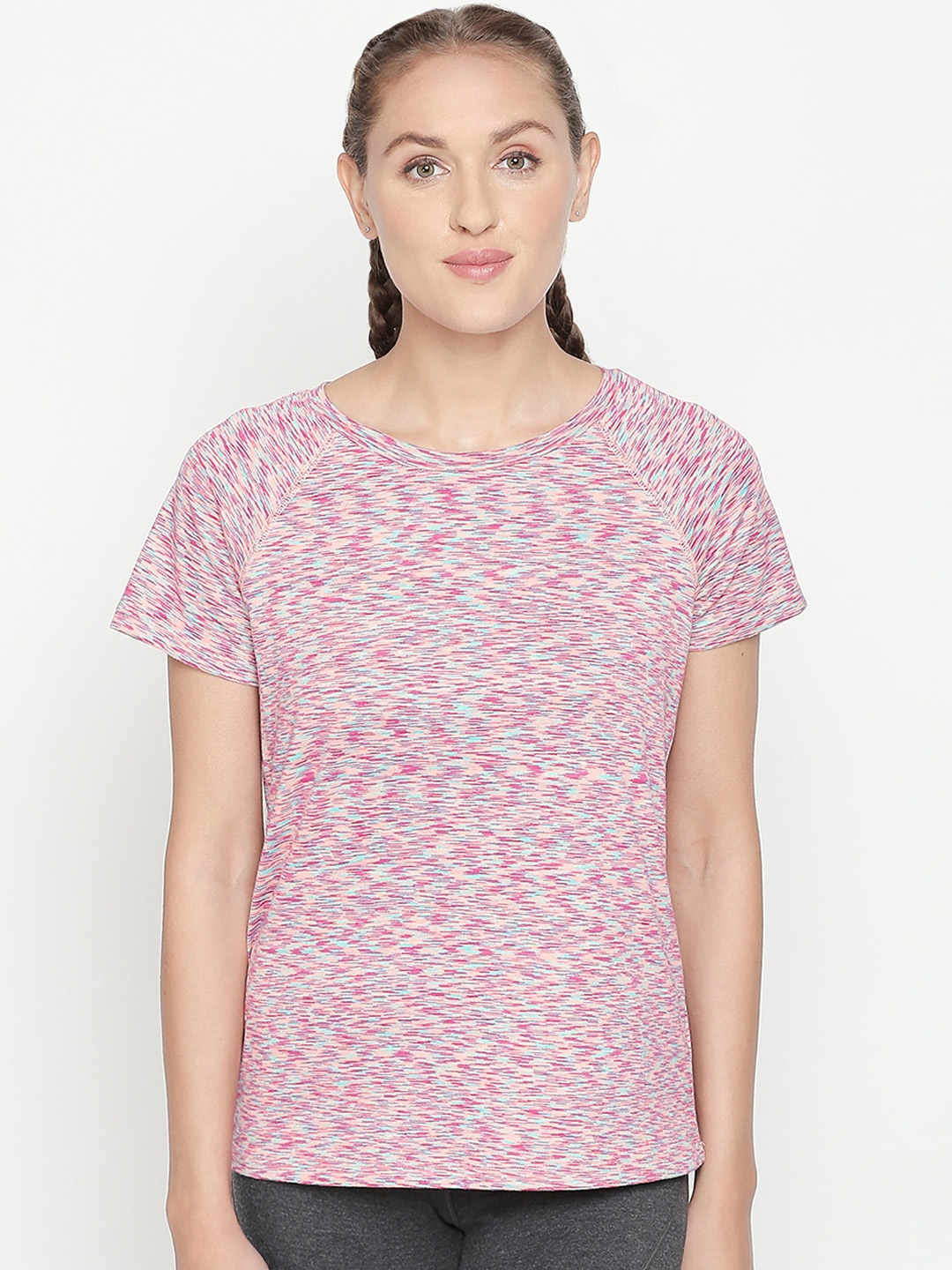 

Ajile by Pantaloons Women Pink Printed Top