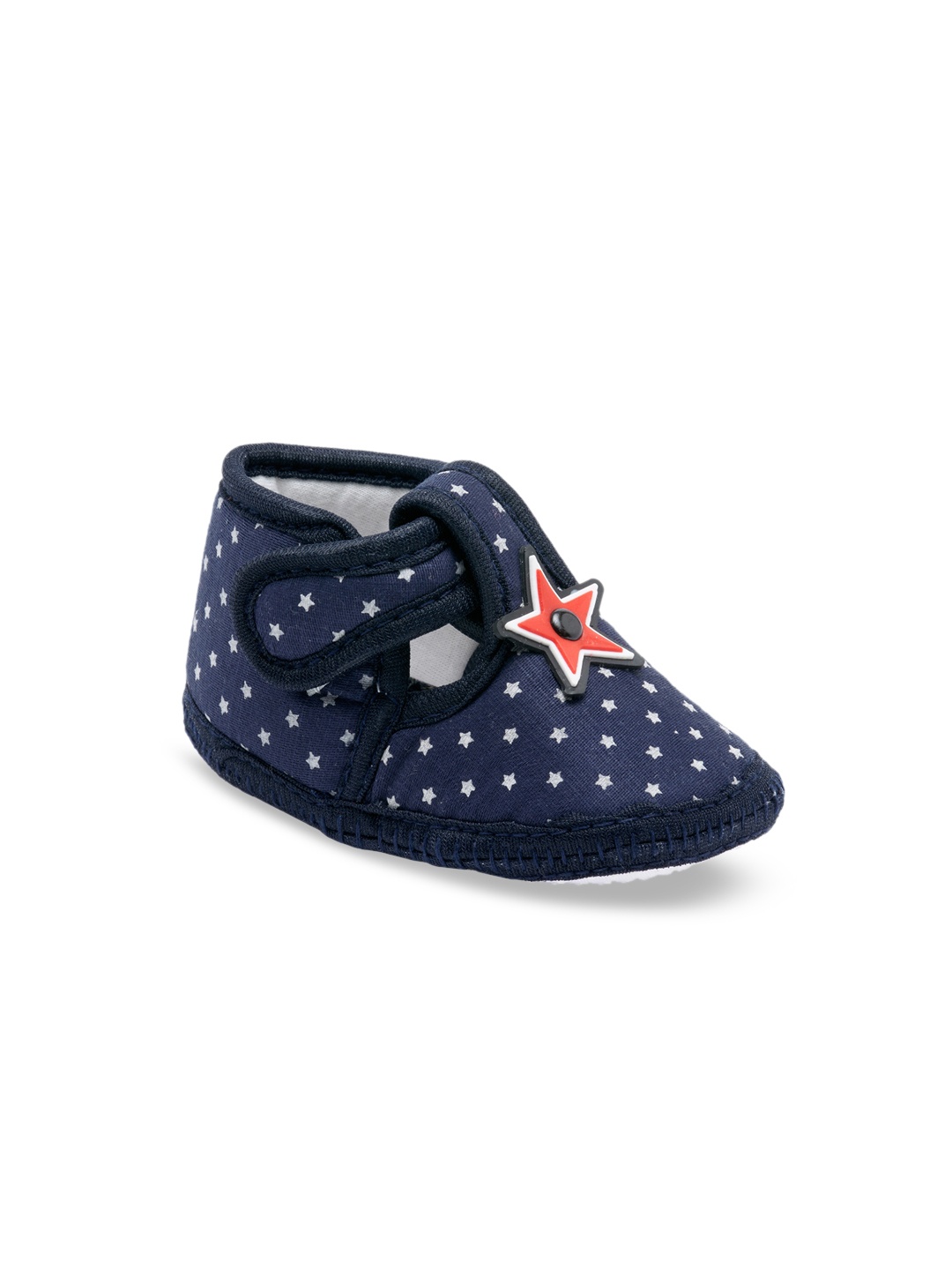 

CHiU Kids Navy Blue Printed Booties