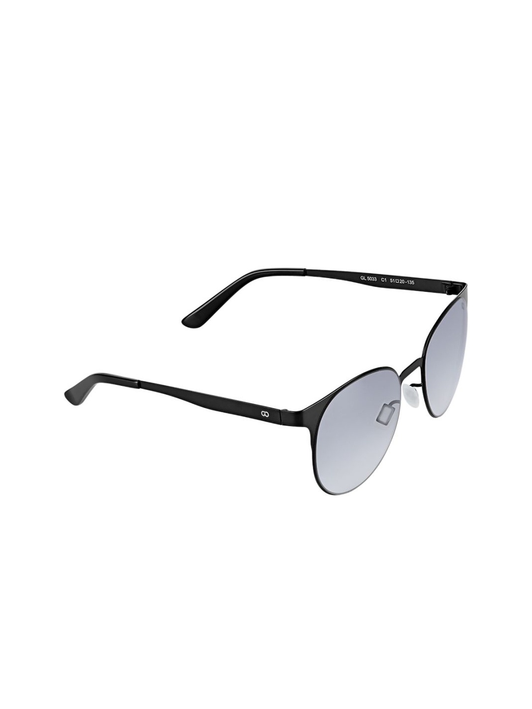 

GIO COLLECTION Women Oval Sunglasses GL5033C01, Grey