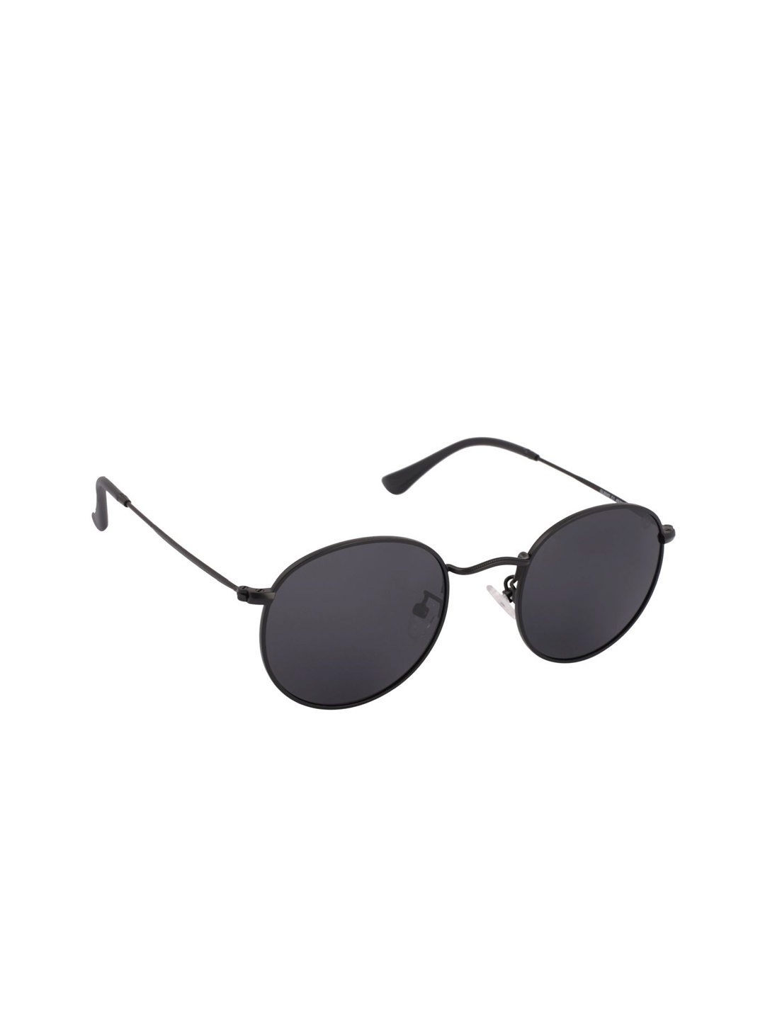 

GIO COLLECTION Unisex Black Round Sunglasses GL5042C01