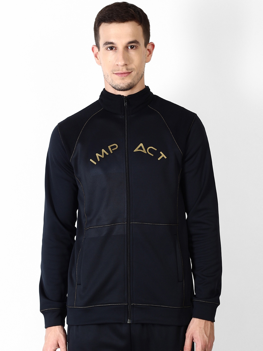 

OFF LIMITS Men Black Printed Lightweight Sporty Jacket