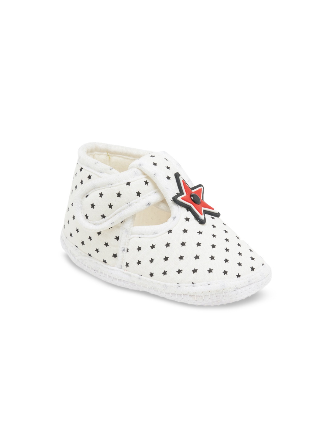 

CHiU Kids White Printed Booties