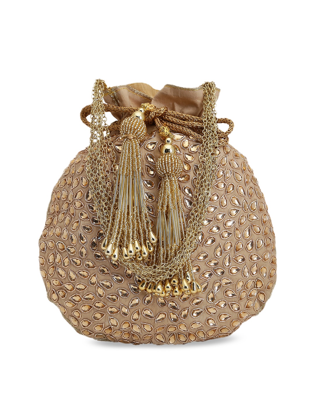 

Tarini Nirula Gold-Toned Embellished Clutch