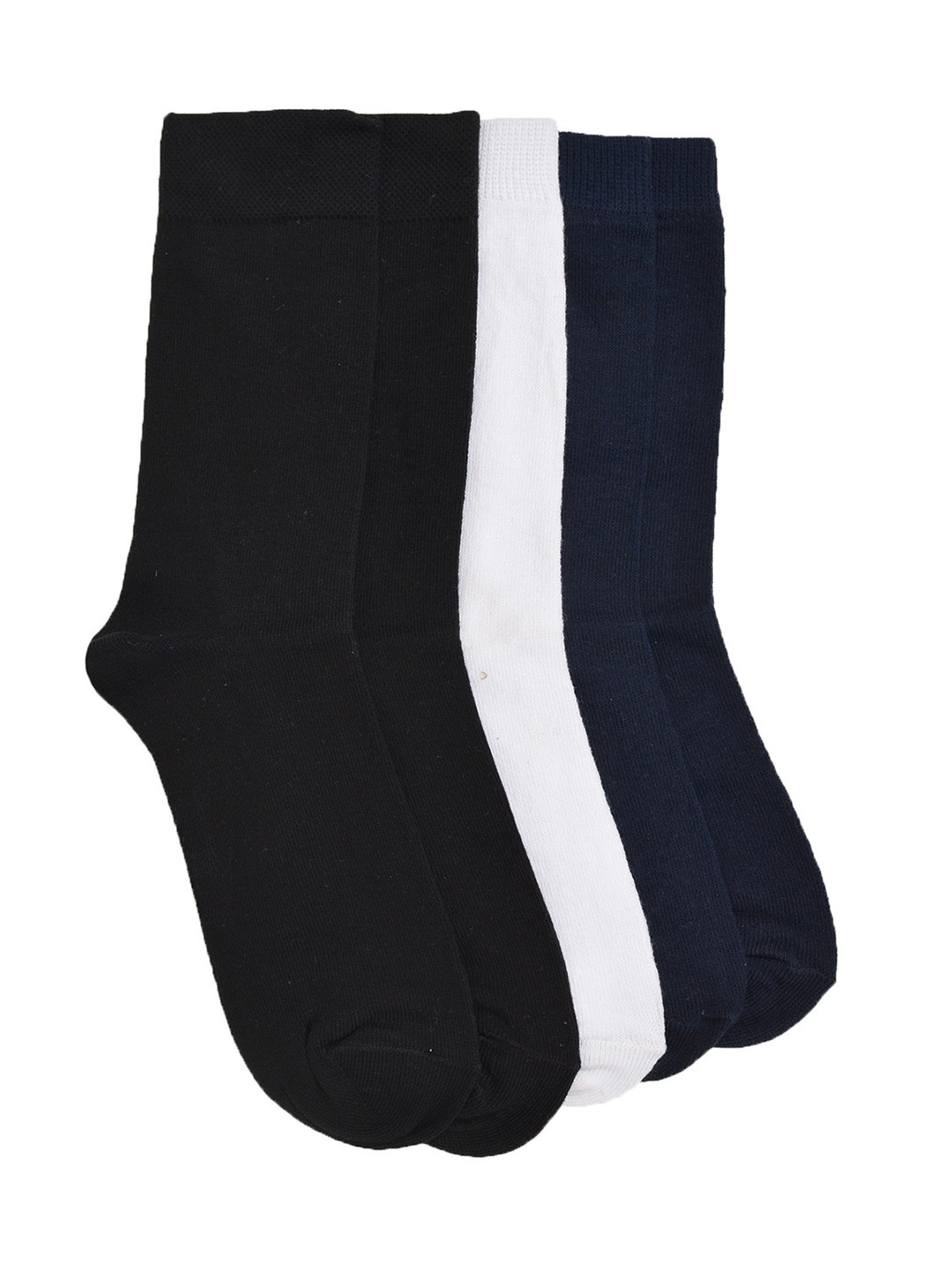 MARC Kids Pack of 5 Multicoloured Solid Above Ankle-Length Socks, Multi