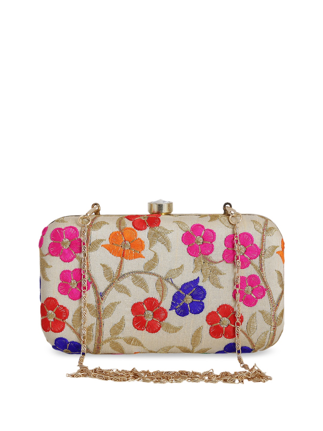 

Tarini Nirula Multicoloured Self Design Sling Bag, Multi