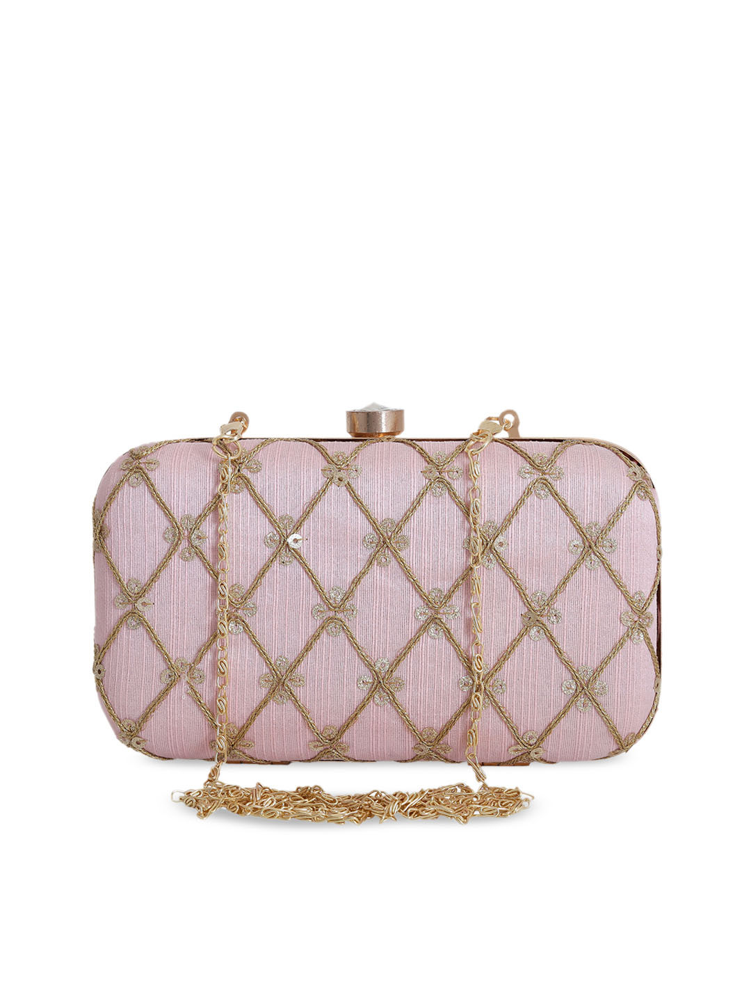 

Tarini Nirula Pink Embellished Sling Bag