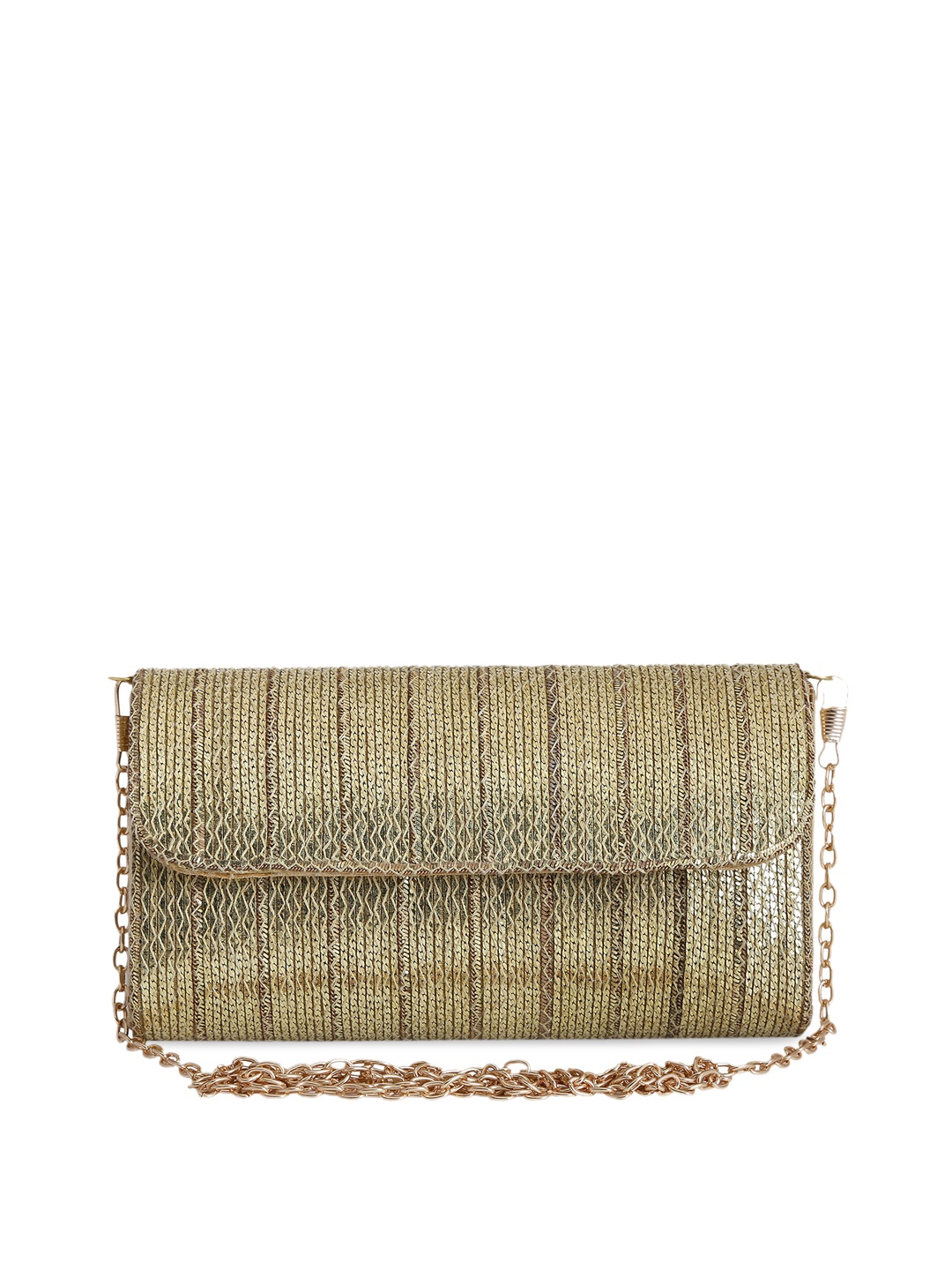 

Tarini Nirula Gold-Toned Solid Clutch
