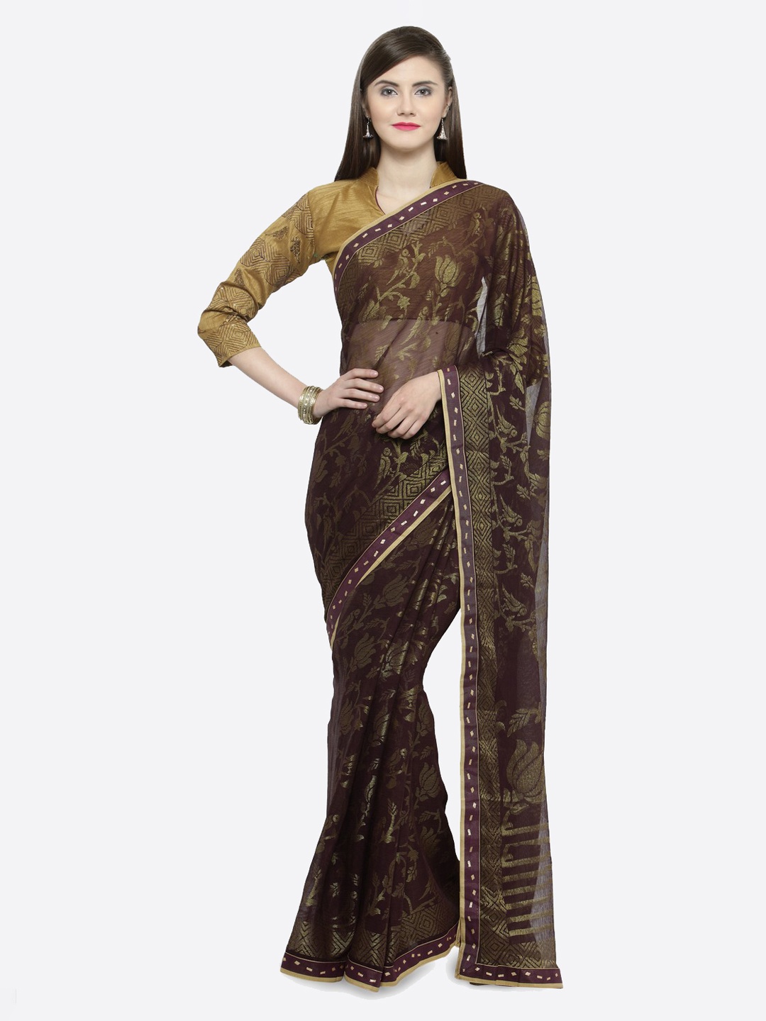 

Shaily Purple Saree