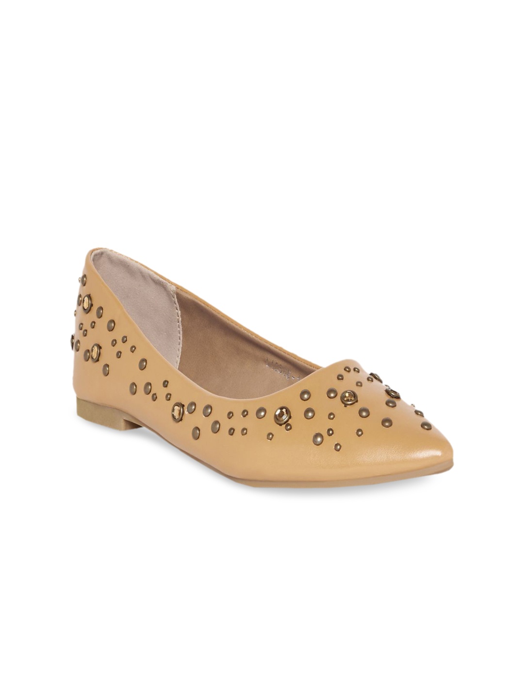 

GIORDANO Women Beige Woven Design Ballerinas
