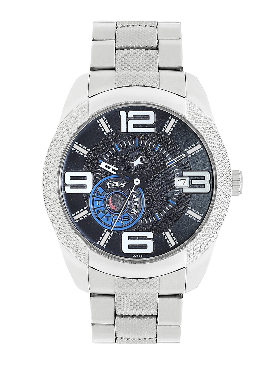 

Fastrack Men Black Analogue Watch 3187SM01