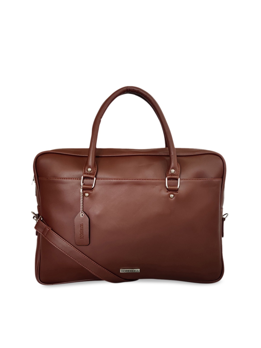 

Toteteca Unisex Brown Laptop Bag