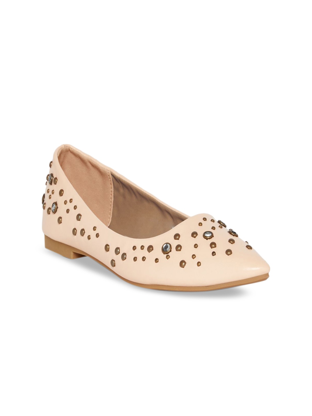 

GIORDANO Women Beige Solid Ballerinas