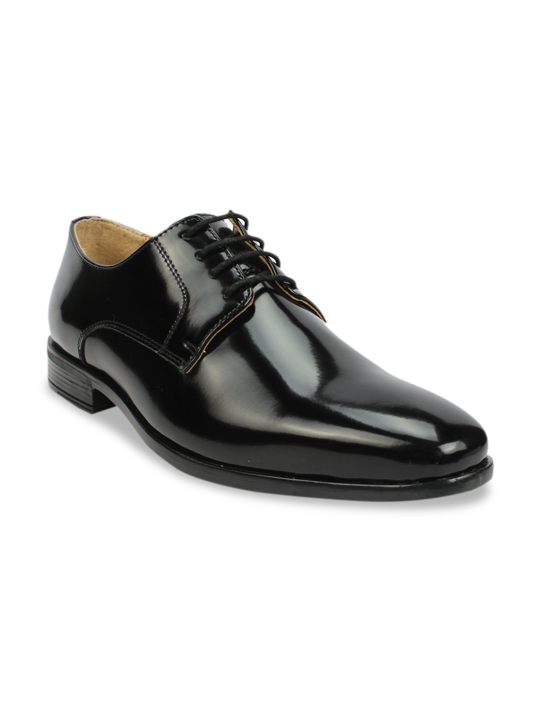 

San Frissco Men Black Synthetic Formal Derbys