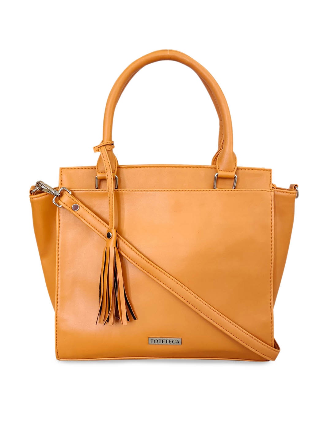 

Toteteca Tan Brown Solid Handheld Bag