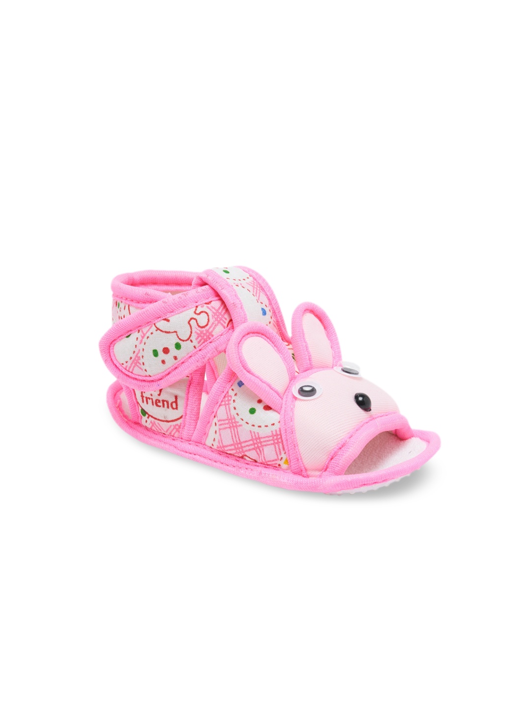 

CHiU Kids Pink Printed Booties