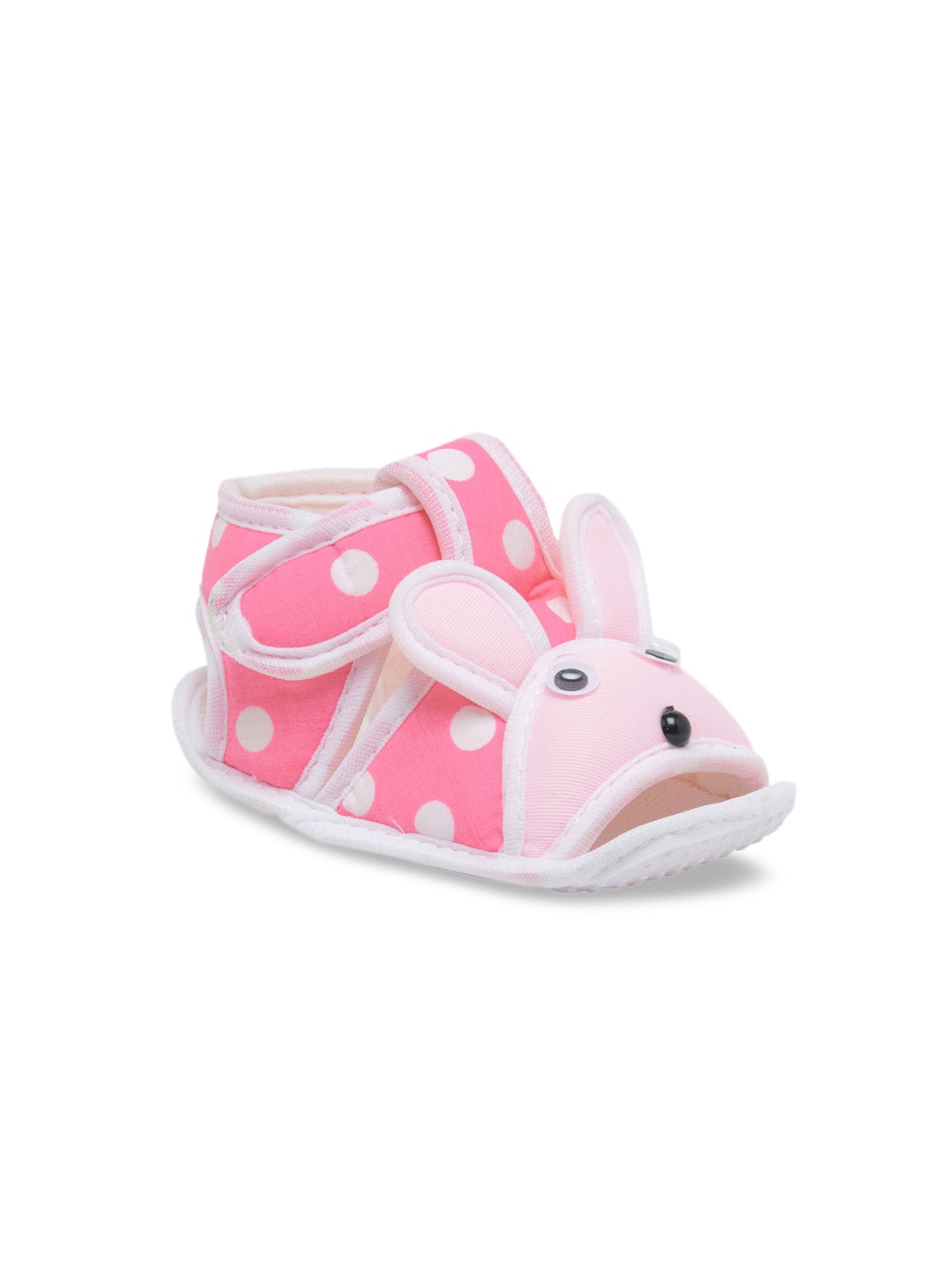 CHiU Kids Pink Printed Booties
