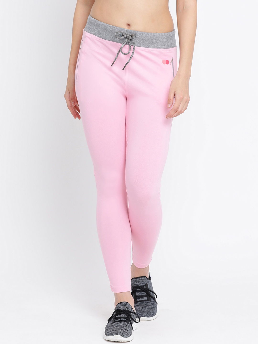 

Clovia Women Pink Solid Tights