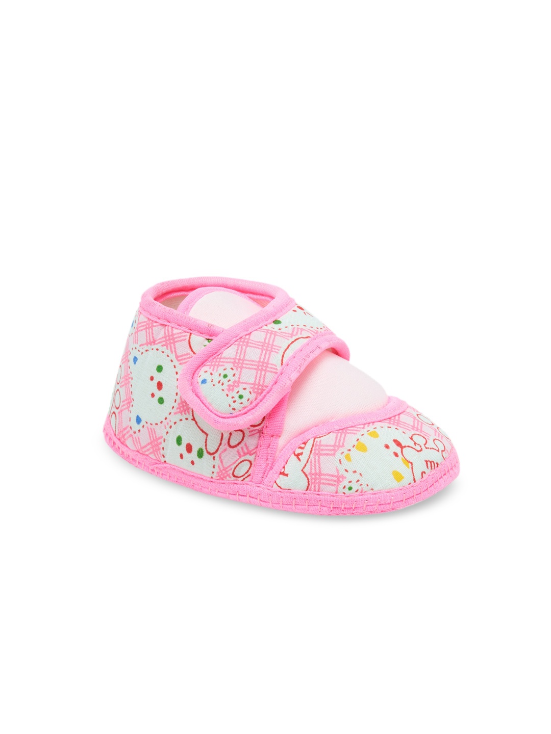 

CHiU Kids Pink Printed Booties