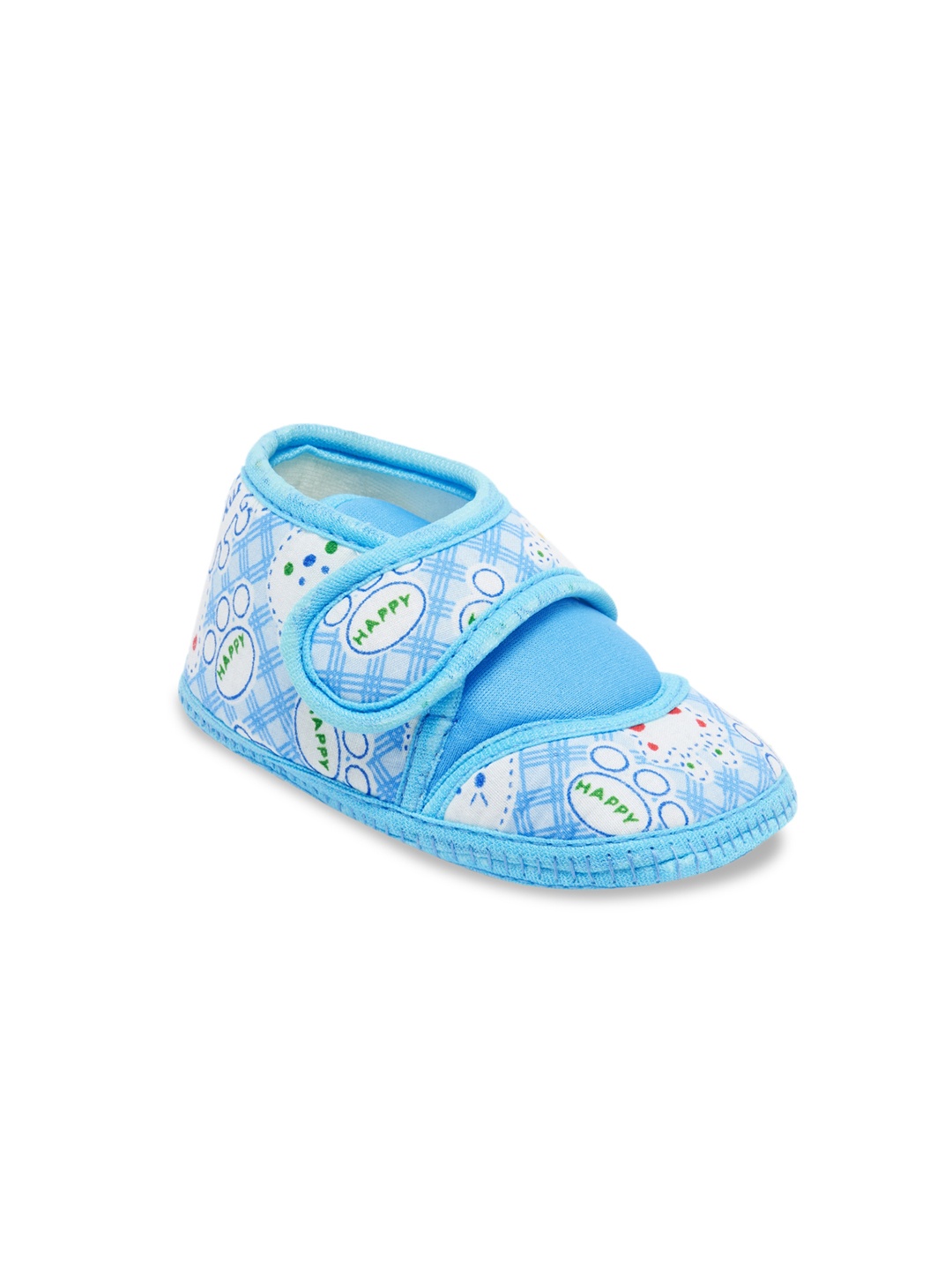 

CHiU Kids Blue Printed Booties