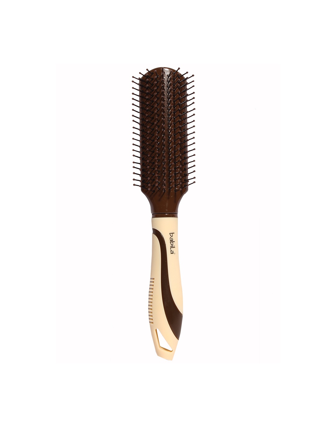 Babila Women Flat Hair Brush HB-V44f, Brown