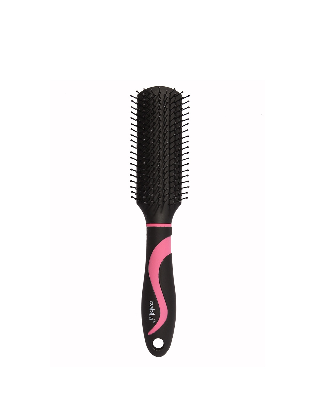 

Babila Women Flat Hair Brush HB-V33F, Black