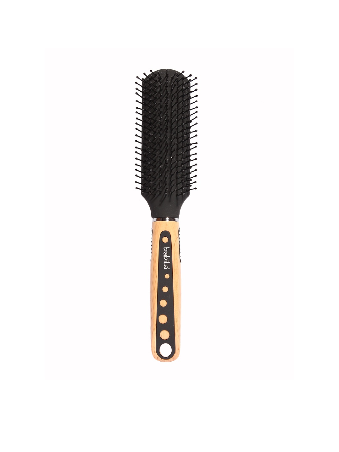 

Babila Women Flat Hair Brush HB-V280, Black