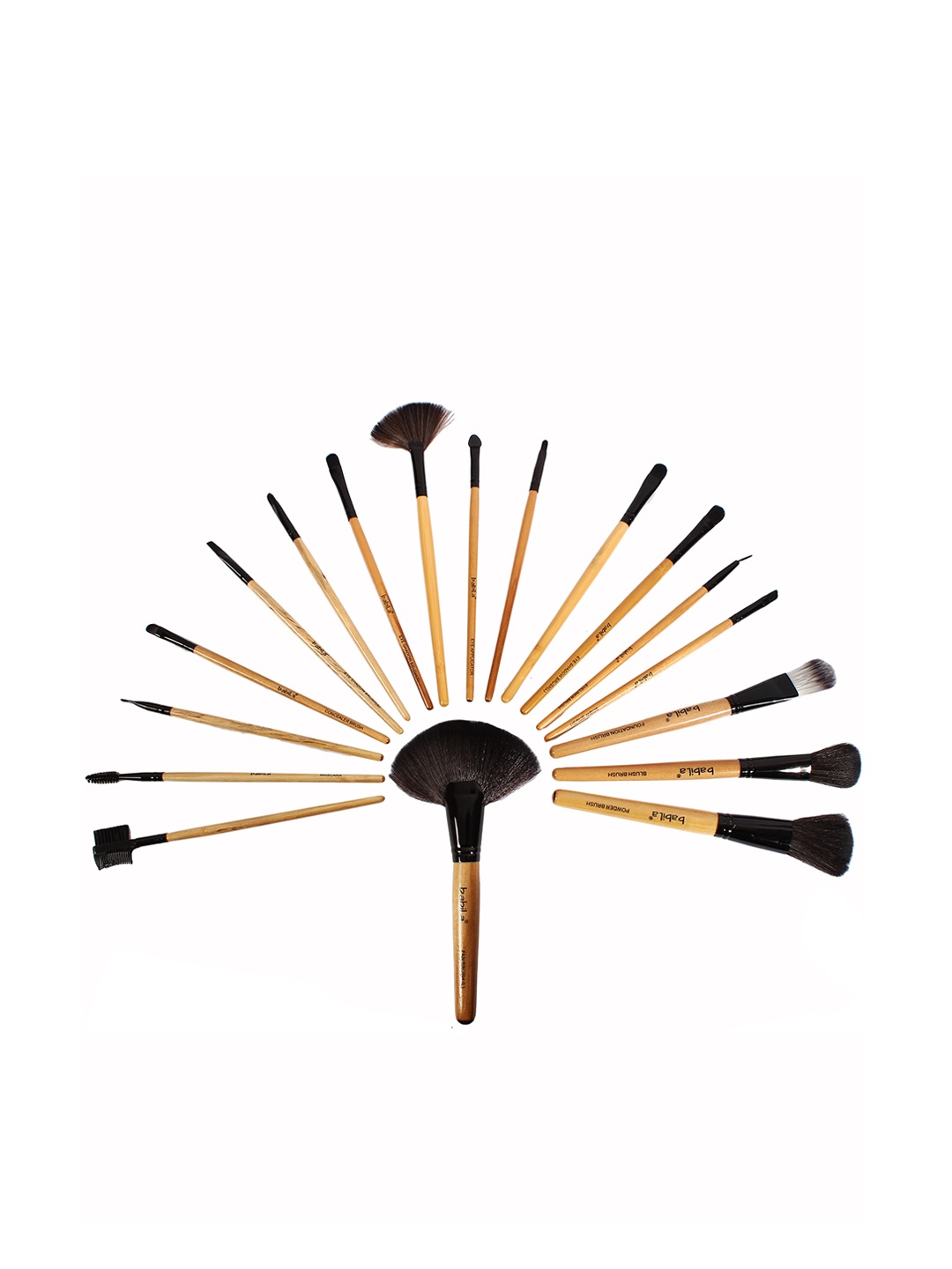 

Babila Women Set of 19 Makeup Tools MBS-V07, Beige
