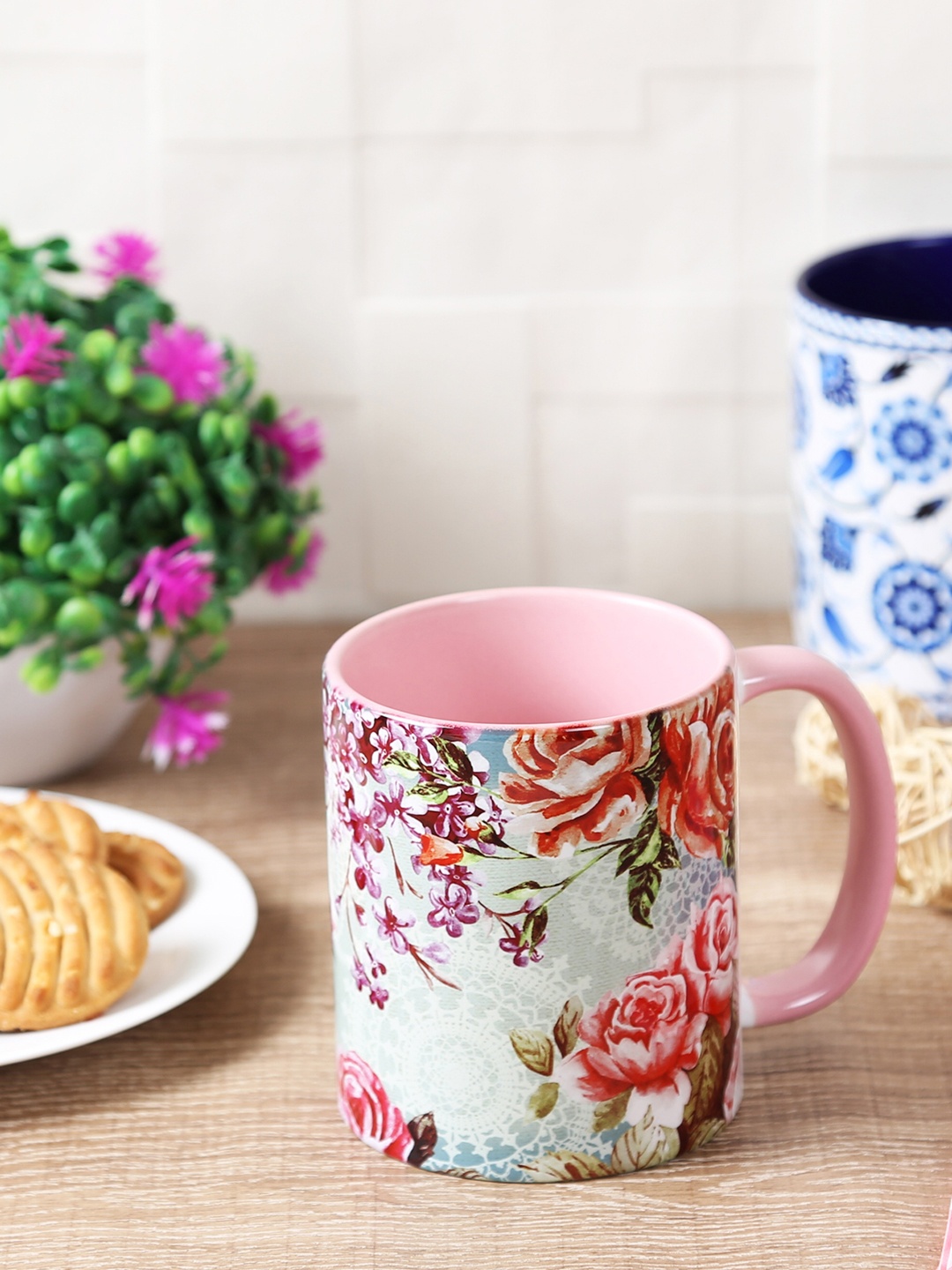

Reinvention Factory Multicoloured Ceramic Coffee Mug, Multi