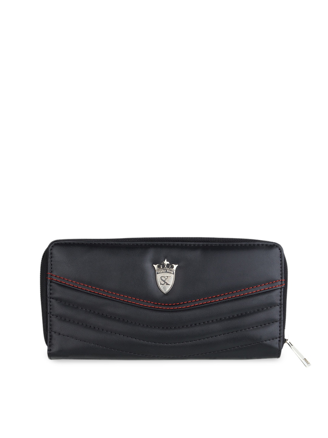 

STYLER KING Black Solid Clutch