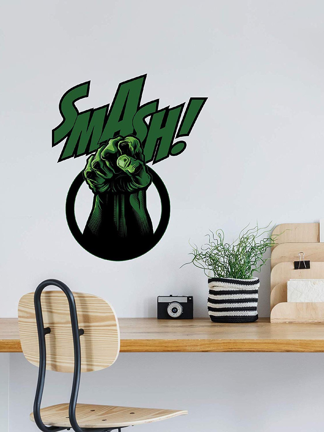 

Asian Paints Multicoloured Hulk Smash Wall Sticker, Multi