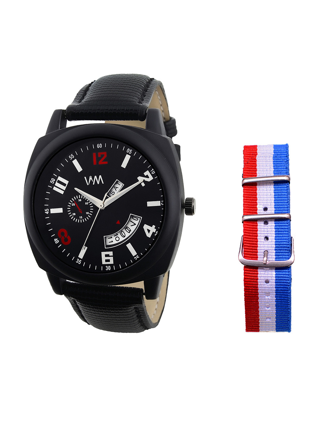 

WM Men Black Analogue Watch DDWM-077