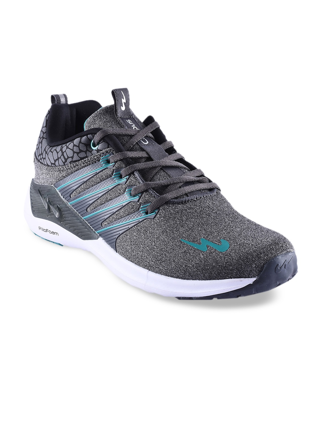 

Campus Men Grey Running Shoes